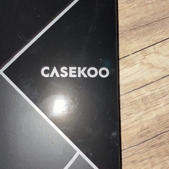 CaseKoo tempered glass screen protector for iphone cell phone 12 pro MAX - Picture 3 of 5